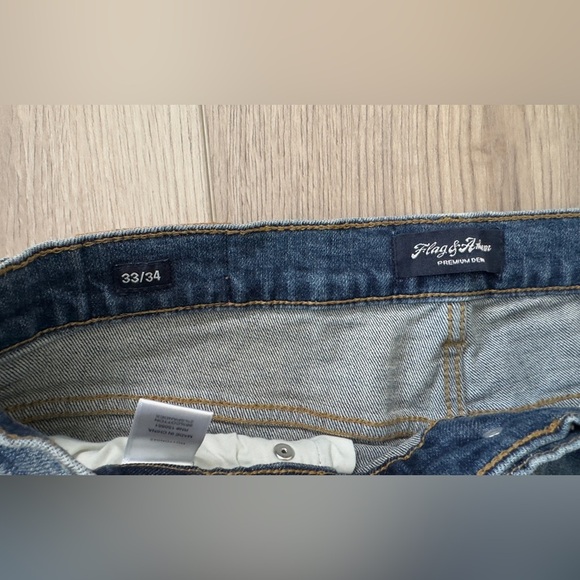 FLAG & ANTHEM Classic Blue Denim Jeans 👖 - Picture 7 of 9